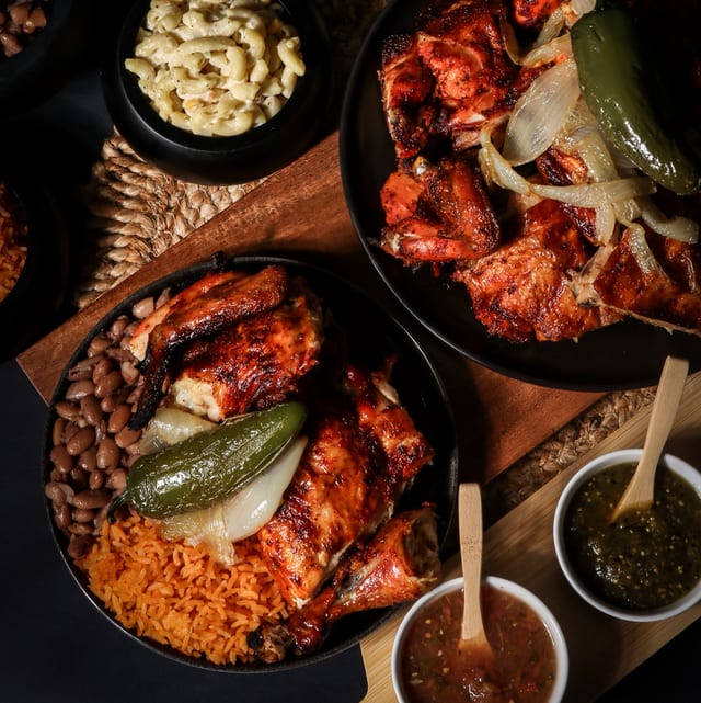 Combo #5 - Grilled Chicken / Pollo Asado.